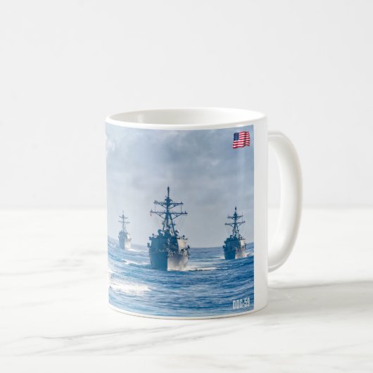 GELEIDE-RAKET DESTROYER - DDG-59 Mok (Voorkant rechts)