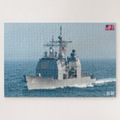 GELEIDE RAKET KRUISER - CG-60 (20x30 INCH) Legpuzzel (Horizontaal)
