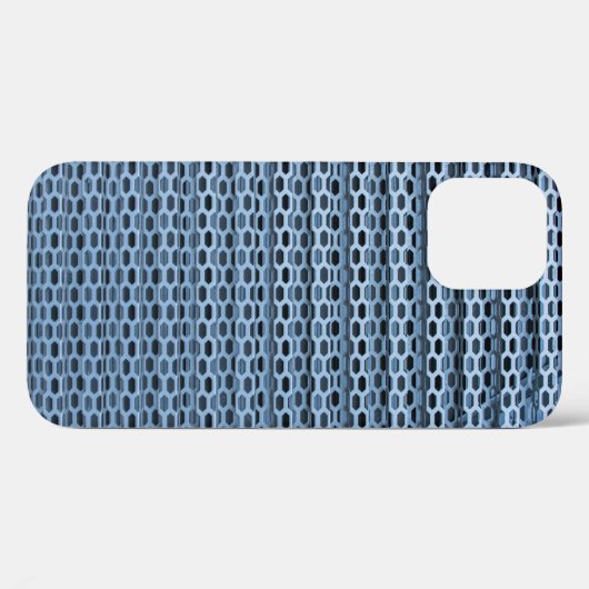Geleide textiel, zwart-wit Case-Mate iPhone case (Achterkant (horizontaal))