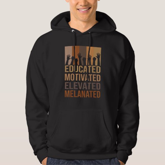 Geleide, verhoogde melanitaire Juntetiende Pr Hoodie (Voorkant)