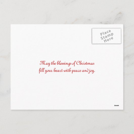 geleideengel feestdagenkaart (Achterkant)