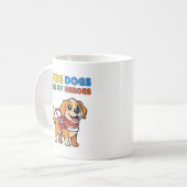 Geleidehonden zijn mijn helden koffiemok (Voorkant links)