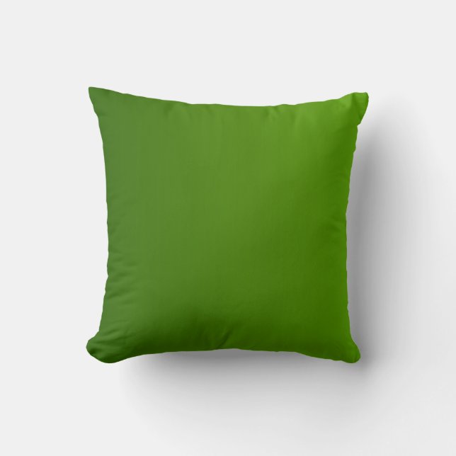 Geleidelijk groen kussen (Voorkant)
