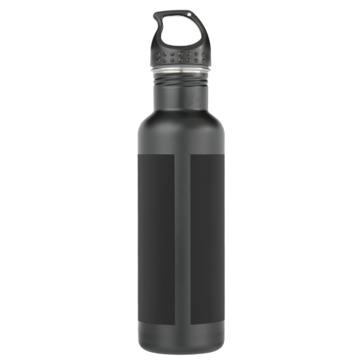 Geleidelijk veranderende gradiënt grijs elke naam/ waterfles  (Achterkant)