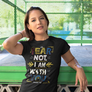 Geleidingslicht in het donker t-shirt