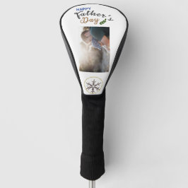 Gelekkerige Vaderdag gepersonaliseerde foto golfcl Golfheadcover