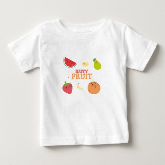 Gelend Fruit T-shirt (Voorkant)