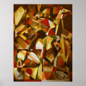 Gelephant door Mansa Pryor Poster (Voorkant)