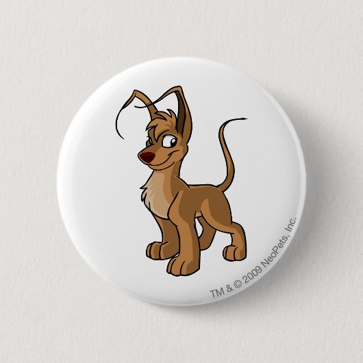 Gelert Brown Ronde Button 5,7 Cm (Voorkant)