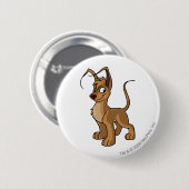 Gelert Brown Ronde Button 5,7 Cm (Voorkant /achterkant)