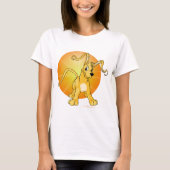 Gelert met geel afspeeltje t-shirt (Voorkant)