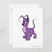 Gelert Purple Briefkaart (Voorkant / Achterkant)