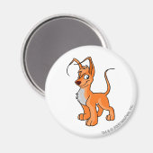 Gelert Sinaasappel Magneet (Voorkant / Achterkant)