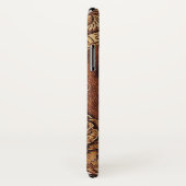 Geleste leder Soort schedel iPhone draagtas Case-Mate iPhone Case (Achterkant / rechts)