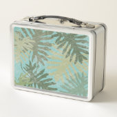 Geleste tropische bladeren (Achterkant)