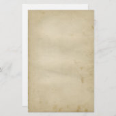 Geleverd, Antiek verfijnd papier, vernieuwd geïnsp Briefpapier (Voorkant / Achterkant)
