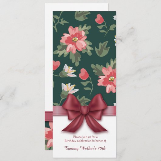 Geleverd met een groepsuitnodiging kaart (Voorkant / Achterkant)