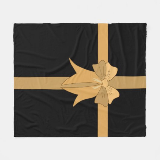 Geleverd met goud omkeerbaar fleece deken (Voorkant (Horizontaal))