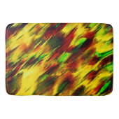 Geleverd van rood naar geel, een beetje groen badmat (Voorkant)