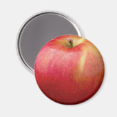 GELEVERDE RODE APPEN MAGNEET (Voorkant / Achterkant)
