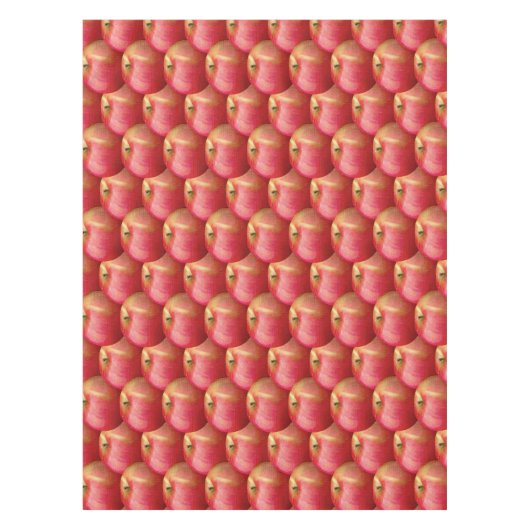 GELEVERDE RODE APPEN TAFELKLEED (Voorkant)