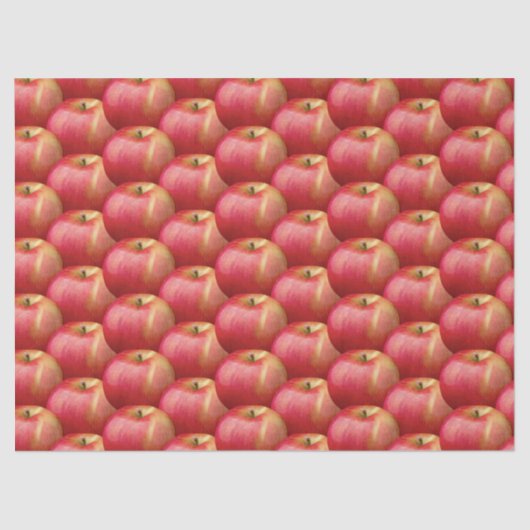 GELEVERDE RODE APPEN TISSUEPAPIER (Voorkant)