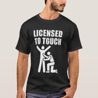 Gelicentieerd om de TSA-luchthaven Luchtvaartmaats T-shirt
