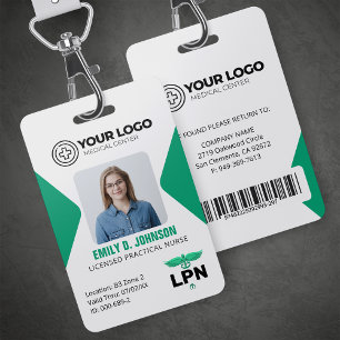 Gelicentieerd Praktisch Verpleegkundige LPN Logo F Badge