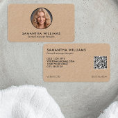 🪔 gelicentieerde massagetherapeut aangepaste QR f Visitekaartje