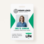 Gelicentieerde Praktische Verpleegkundige LPN Logo Badge (Voorkant)