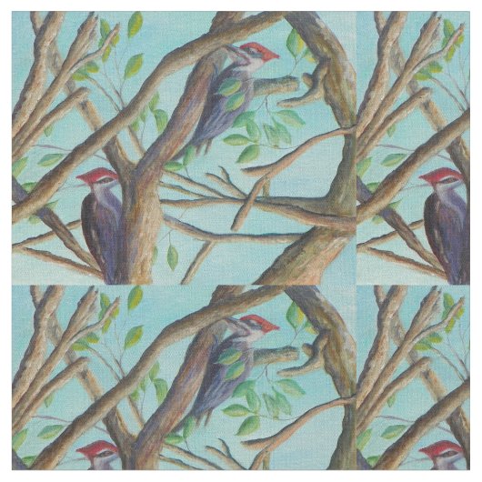 GELICHTE WOODPECKERS STOF (Close Up)