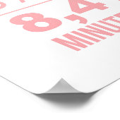 Geliefd 16 jaar - 16e verjaardagscadeau, digitaal poster (Hoek)