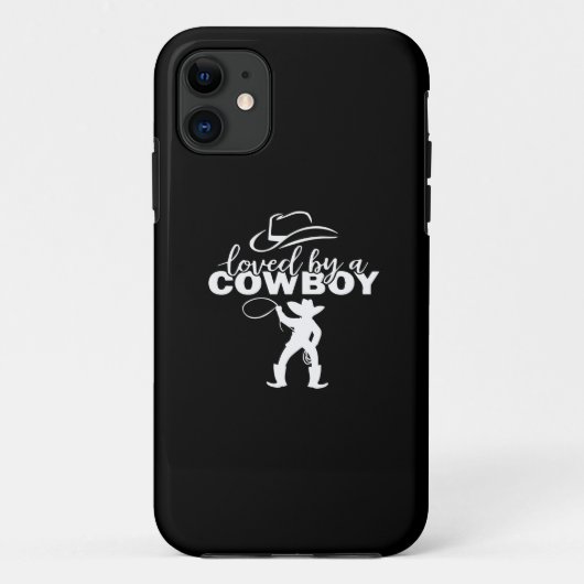geliefd bij een cowboy Case-Mate iPhone case (Achterkant)