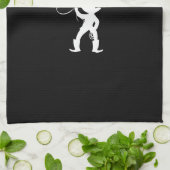 geliefd bij een cowboy theedoek (Gevouwen)