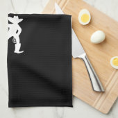 geliefd bij een cowboy theedoek (Quarter Fold)