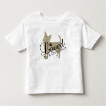 Geliefd Door Een Chihuahua Peuter T-shirt