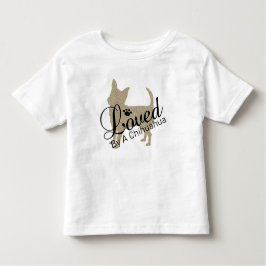 Geliefd Door Een Chihuahua Peuter T-shirt