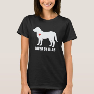 Geliefd Door Een Lab Labrador Retriever T-shirt