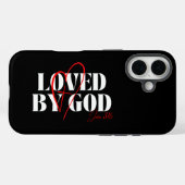 Geliefd door God - Johannes 3:16 Case-Mate iPhone Case (Achterkant (horizontaal))