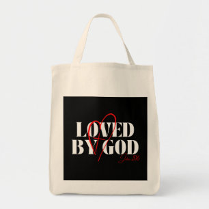 Geliefd door God - Johannes 3:16 Tote Bag