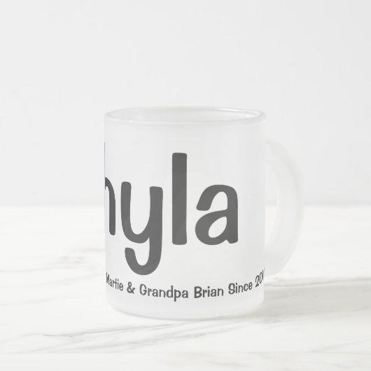 Geliefd door grootouders Mok (Voorkant rechts)