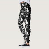 Geliefd door mijn kat in het wit leggings (Links)