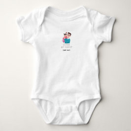Geliefd door Papa - Schattige Vader en Dochter Romper