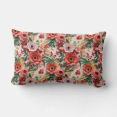 Geliefd door.. Personaliseerbare Floral 3D papier  Kussen (Achterkant)