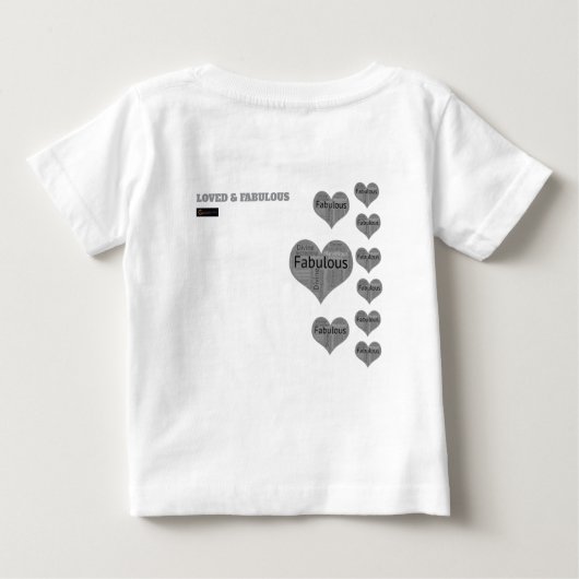 GELIEFD EN FANTASTISCH T-SHIRT (Achterkant)