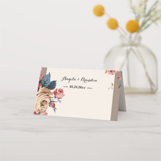 geliefd plaatskaartje (Achterkant)