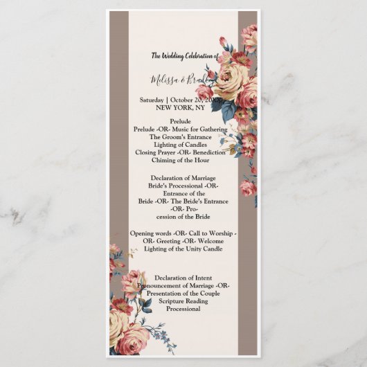 geliefd programmakaart (Voorkant)