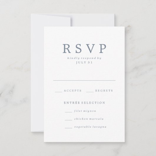 Geliefd | Trouw RSVP Kaarten Kaartje (Voorkant)