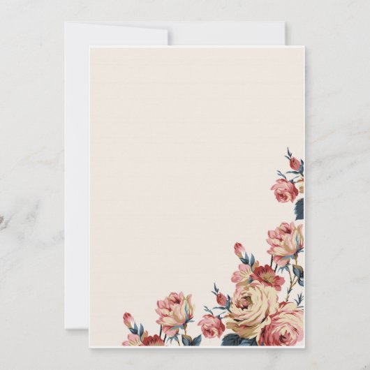 geliefd trouwprogramma kaart (Achterkant)