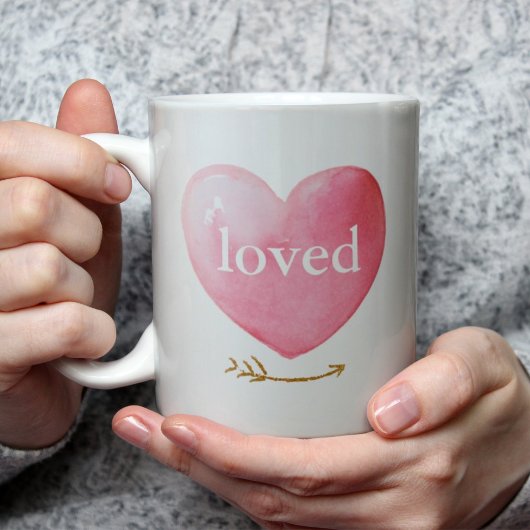 Geliefd Waterverf Hart Koffiemok